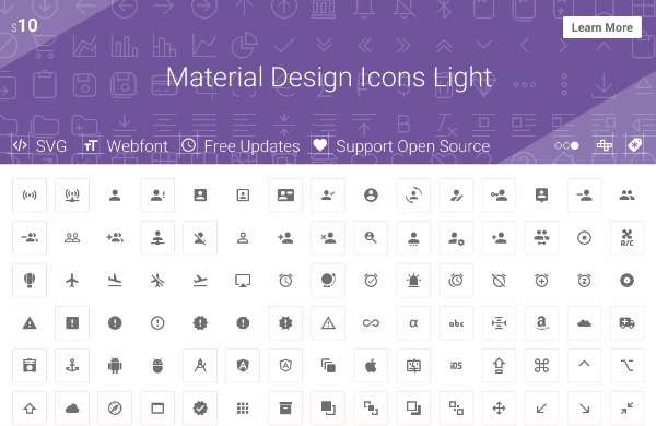 Material Design Icons
