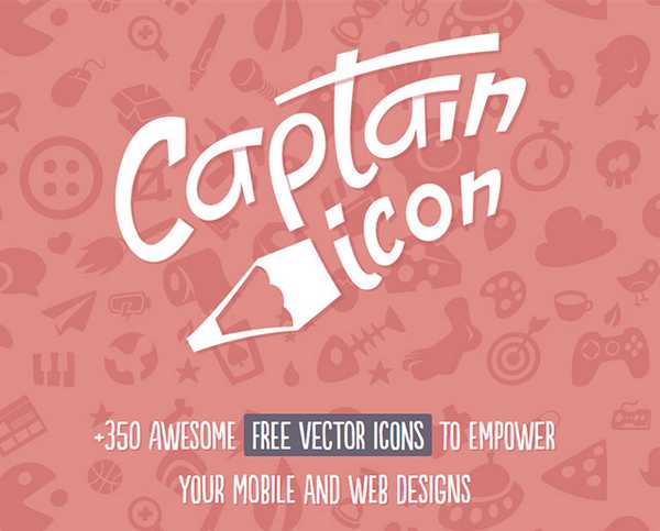 Captain Icon - Набор шрифт-иконок