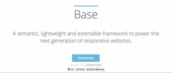 Base - Семантический фреймворк CSS