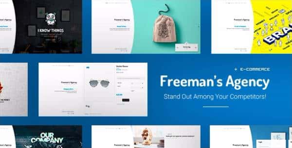 Freeman - Креативная тема WordPress