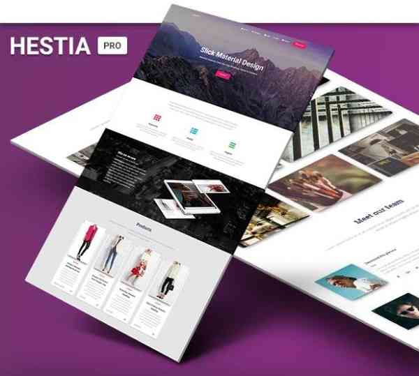Hestia Pro - Тема WP в материальном дизайне