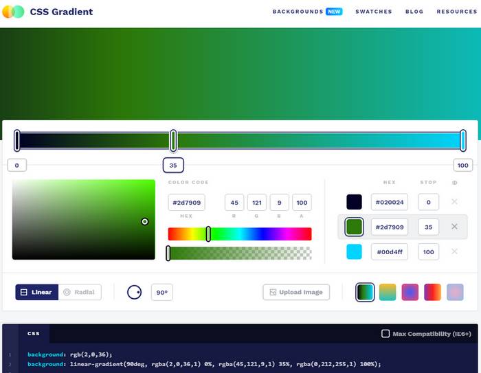 CSS Gradient